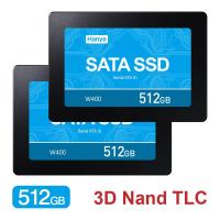 Hanye製 SSD 512GB 2個セットお買得 内蔵 2.5インチ SATAIII 6Gb/s R:520MB/s 3D Nand 高耐久TLC アルミ製筐体 国内3年保証 ネコポス送料無料 | スマホケース・グッズのヨシミヤ