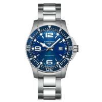 LONGINES ロンジン 腕時計 ハイドロコンクエスト 　ブルー　39mm　300m防水　クォーツ　　L3.730.4.96.6 正規品 | 時計・宝石のヨシイ