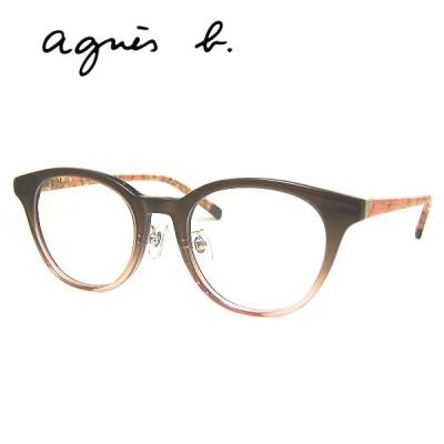 agnès b. ブラウン四角形メガネ(度あり) 楽天市場】アニエスベー agnes b. 50-0104 2color 伊達 度付き