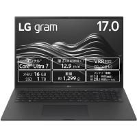 LGエレクトロニクス ノートパソコン LG gram Pro 17Z90SP-MA78J [オブシディアンブラック] | ユープラン