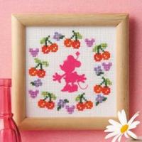 Olympus オリムパス ししゅうキット ディズニー ミニフレーム ミニーマウス クロスステッチキット 7370 | 洋裁・手芸道具の通販ホリウチ