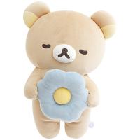 送料無料 リラックマクッション ぬいぐるみ BASIC RILAKKUMA Flower MV14001 | ユウセイ堂1号店 Yahoo!shopping店