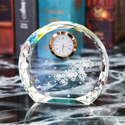 ガラス工房ユーベル - クリスタル時計｜Yahoo!ショッピング