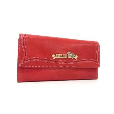 がま口財布（ANNA SUI／ファッション）（色：レッド系）の