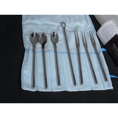 ミキモト　カトラリー　スプーン　フォーク　マドラーセット 未使用☆ミキモト 真珠 パール デザートカトラリースプーンフォーク