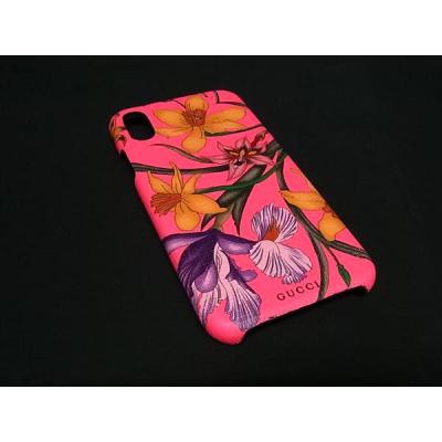 【美品】GUCCI グッチ GGスプリーム iPhoneX/XS スマホケース ✨極美品✨ グッチ オフディア チェーン iPhoneX/XS対応