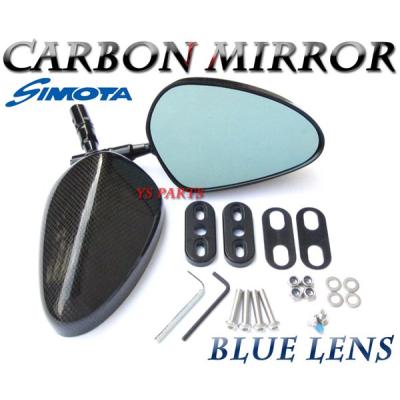 SIMOTA カーボンミラー GPZ900R GPZ900R simota ミラー（バイク） | 車、バイク、自転車 の
