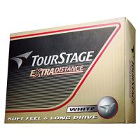 BRIDGESTONEブリヂストン ゴルフボール TOURSTAGE エクストラディスタンス 1ダース 12個入り ホワイト TEWX | Y’s Street