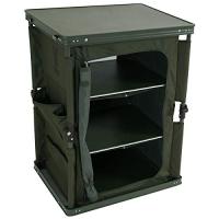 DODディーオーディー マルチキッチンテーブル 引き上げるだけで棚が完成 ぐらつかないロック機構 TB1-38-KH カーキ 中 | Y’s Resale