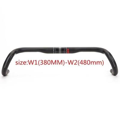 カーボンドロップハンドル 380mm(車、バイク、自転車)の商品 カーボンドロップハンドル 380mm(車、バイク、自転車)の商品