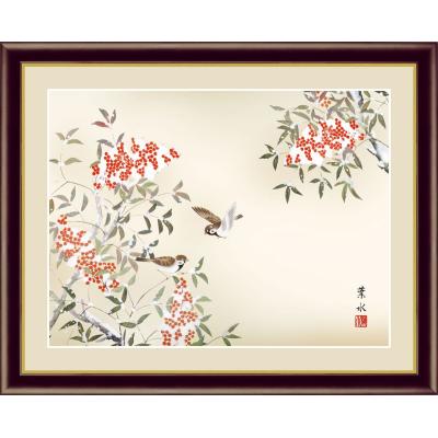 南天の絵（日本画）｜絵画｜美術、工芸品 | 楽器、手芸、コレクション