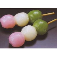 三色花団子 10入 (約2.3×2.7×10cm 約30g/ヶ 花見 串 だんご ダンゴ 3色 和菓子 梱包込重量