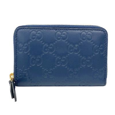 早い者勝ち！！ Gucci デニムコインケース・小銭入れ GUCCI グッチ コインケース 小銭入れ マイクロGG レザー
