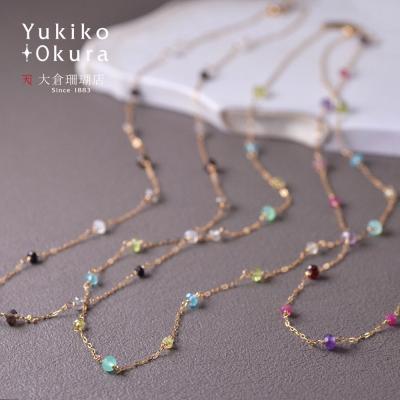 ステーションネックレス k18（色：マルチカラー）のおすすめ人気商品