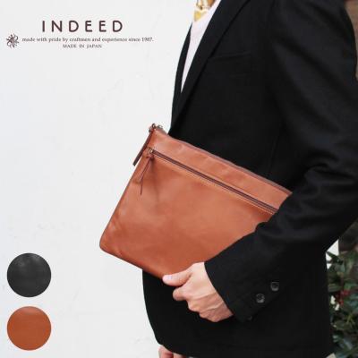 【美品】INDEED/インディード ビジネスバッグ レザー 本革 ショルダー Sold Out】インディード｜INDEED｜ショルダーストラップ付2way