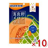 味覚糖 ご当地PREMIUM 富良野メロングミ 40g×10入 (ポイント消化) (np)(賞味期限2024.12月末) メール便全国送料無料 | ゆっくんのお菓子倉庫2号店