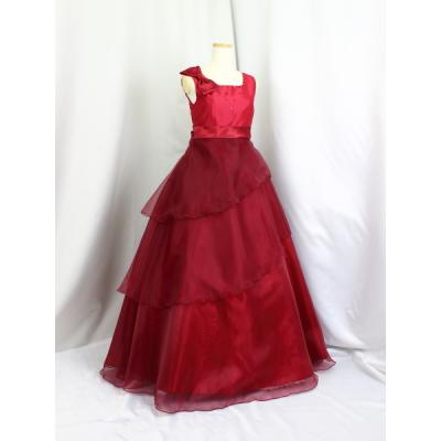 ゆめりすと　ロングドレス　160 ゆめりすと☆ラフォーリア オリーブグリーン 160 ワイド