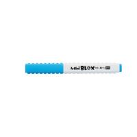 シャチハタ BLOX カラー筆ペン 蛍光 ブルー KTX-FF-B | ゆめ画材