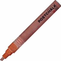 呉竹 ZIG ポストチョーク POSTCHALK MARKER WET-WIPE 6MMTIP ブラウン POST-500A-060 | ゆめ画材