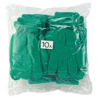 カラーのびのび手袋 緑 10双組 | ゆめ画材