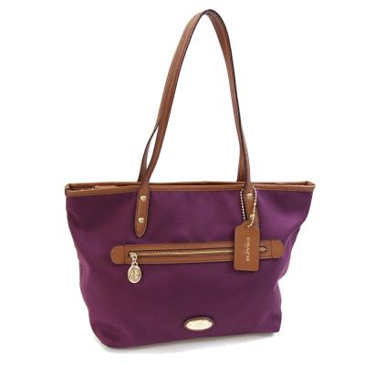 COACH レディーストートバッグ（色：パープル系）｜バッグ