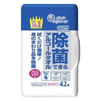 《大王製紙》 エリエール 除菌できるアルコールタオル ボックス本体 42枚 | 夢海月