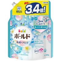 《P&amp;G》 ボールドジェルボール 爽やかフレッシュフラワーサボンの香り つめかえ用 超ジャンボサイズ 1360g | 夢海月