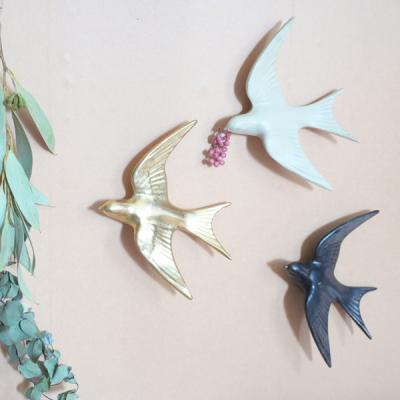 苔むす木工 オブジェ とり 鳥 壁掛け 苔むす木工 オブジェ とり 鳥