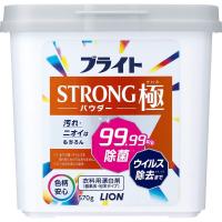 ブライトSTRONG極 パウダー 酸素系・粉末タイプ 衣類用漂白剤 本体570g | ユリとソラ