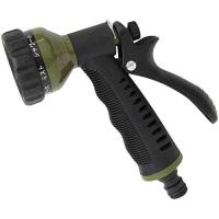 セフティー3(Safety-3) コイルホース用散水ノズル 7パターン散水 適合ホース内径8mm オリーブ | ユリとソラ