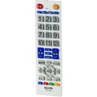 ELPA エルパ テレビリモコン 《ホワイト》 国内主要メーカーに対応 押しやすいボタンと見やすいボタン IRC-203T(WH) ._ | うめのやonline