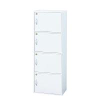 収納家具 本棚 ラック カラーボックス 鍵付き4段ボックス R シンプルで鍵付の4段収納ボックスR 39412 39423 鍵付 ボッ | バリュー家具! ゆとり生活研究所