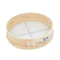 藤原産業　千吉　木製砂フルイ（丸型） 35CM 6.0MM　【品番：4977292689205】 | 生活雑貨 yutorito