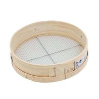 藤原産業　千吉　木製砂フルイ（丸型） 35CM 8.0MM　【品番：4977292689212】 | 生活雑貨 yutorito