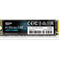 Silicon Power 512GB NVMe M.2 PCIe Gen3x4 2280 SSD (SP512GBP34A60M28) | うえたPC