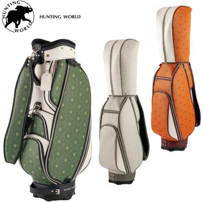 ⭐︎ハンティングワールド　帆布 キャディバッグ　ゴルフ バッグ　新品⭐︎ Hunting World 【オータムセール開催中】HW-003 ハンティング