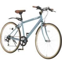 MORRIS クロスバイク 700c シマノ7段変速ギア スポーツ おすすめ自転車 