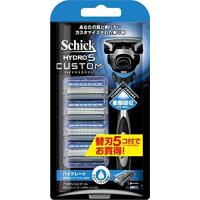 シック Schick 5枚刃 ハイドロ5 カスタム ハイドレート 本体+替刃5コ付コンボパック男性 カミソリ | ゆうゆうYahoo!ショップ