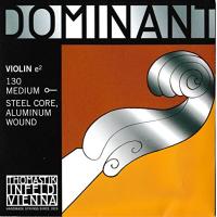 Dominant No.130 ヴァイオリン弦 スチール/アルミ巻 E線 (4/4)　ボールエンド | ゆうゆうYahoo!ショップ
