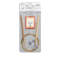 編み針 『Knina Swivel Knitting Needles (ニーナ スイベル ニッティング ニードルズ) 竹輪針 100cm 1 | ユザワヤ