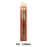 編み針 『ETIMO Red (エティモレッド) クッショングリップ付きかぎ針 4/0号』 Tulip チューリップ | ユザワヤ