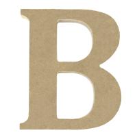 切り文字 『木製アルファベットMサイズ B AGF-05B』 ERUBERU エルベール | ユザワヤ