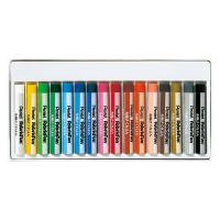 画材 『ファブリックファン 布描きくれよん 16色 PTS4-16』 Pentel ぺんてる | ユザワヤ