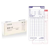 VOICE タイムレコーダー VT-1000 専用タイムカード Eカード 100枚入 | YYYヤフー店