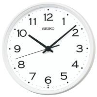 セイコークロック(Seiko Clock) 掛け時計 電波 アナログ 金属枠 白 直径270×48mm KX268W | YYYヤフー店