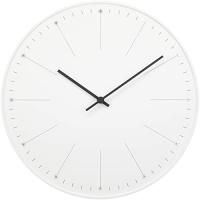 レムノス 掛け時計 アナログ ダンデライオン 白 dandelion NL14-11 WH Lemnos 直径290×厚さ40mm | ワイワイワイエイショップ