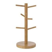 【 IKEA イケア 】 OSTBIT マグスタンド 竹 バンブー 可愛いコップスタンド 天然竹 マグスタンド | ワイワイワイエイショップ