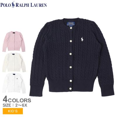 POLO RALPH LAUREN 子ども用カーディガン（色：ネイビー系）｜子ども服