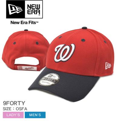 New Era LAキャップ 赤 NEW ERA - 逆ロゴ 赤 ドジャース ニューエラ キャップ LA 限定