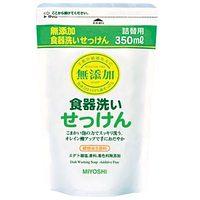 ミヨシ石鹸　無添加　食器洗いせっけんスタンディング　詰替　３５０ＭＬ | 雑貨屋